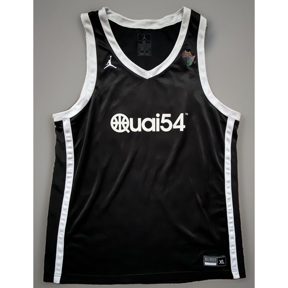 Nike Air Jordan Quai 54 Off Court Basketball Jersey Sleeveless Shirt XL JBHS